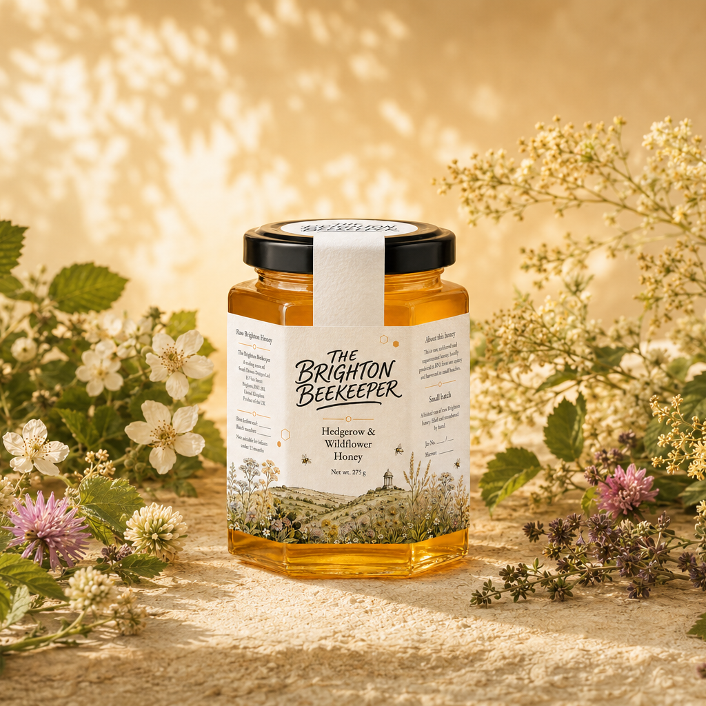 Summer Harvest 2026 – Raw Brighton Honey (275g)