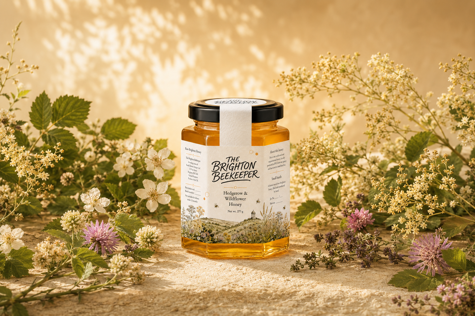 Summer Harvest 2026 – Raw Brighton Honey (275g)