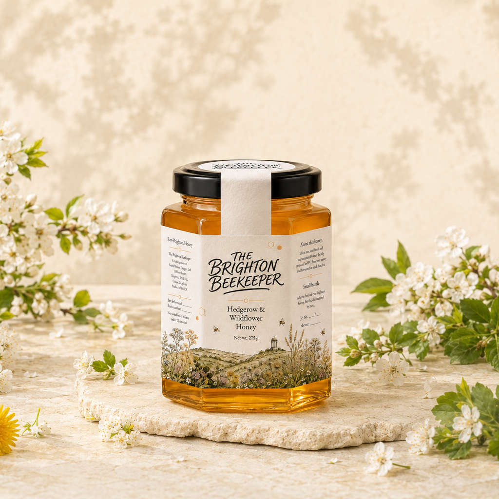Spring Harvest 2026 – Raw Brighton Honey (275g)
